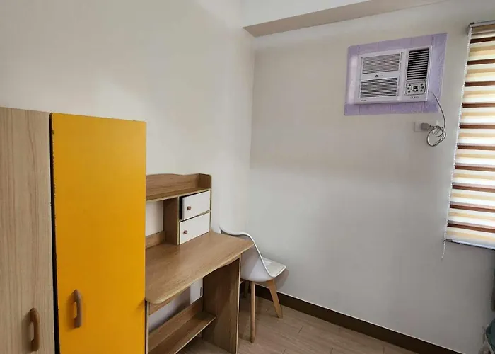 Apartment 1 Bedroom With Free Wifi And Netflix In Trees Residences Manila