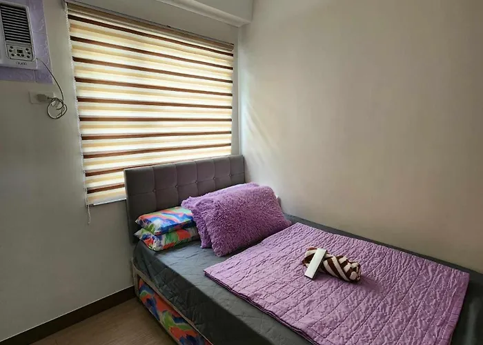 1 Bedroom With Free Wifi And Netflix In Trees Residences * Manila