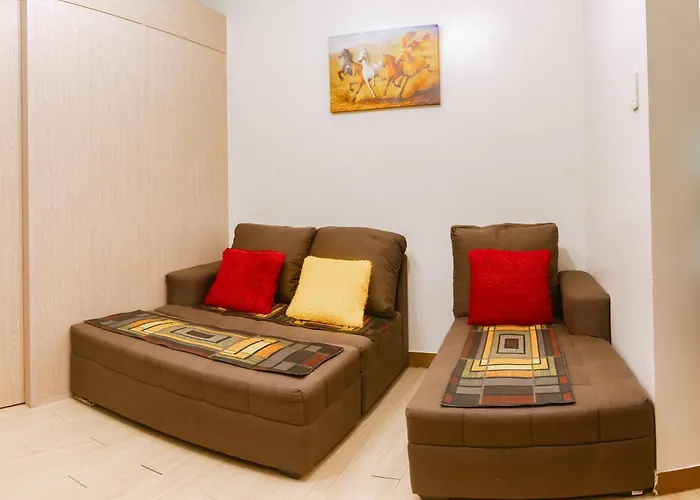 1 Bedroom With Free Wifi And Netflix In Trees Residences